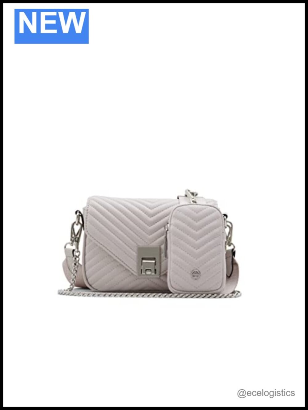 ALDO Unilax Crossbody Bag - Small PU Leather Sling Purse with Adjustable Strap